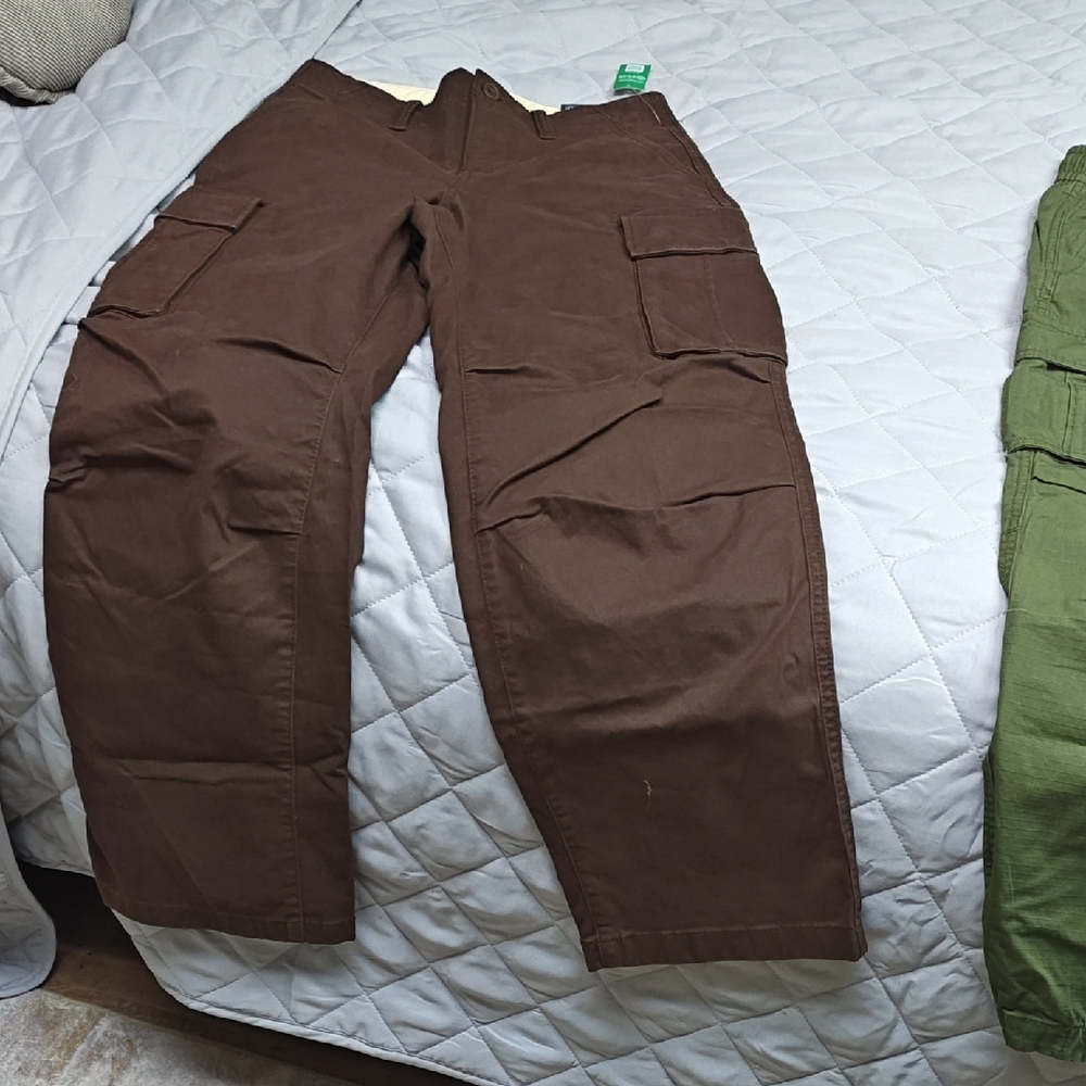 GAP Brown Casual Cargo Pants Durable Outdoor Wear
